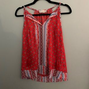 Loose fitting Light Weight Tank Blouse